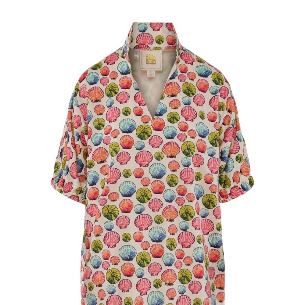 Emily McCarthy North Beach Print Poppy Dress